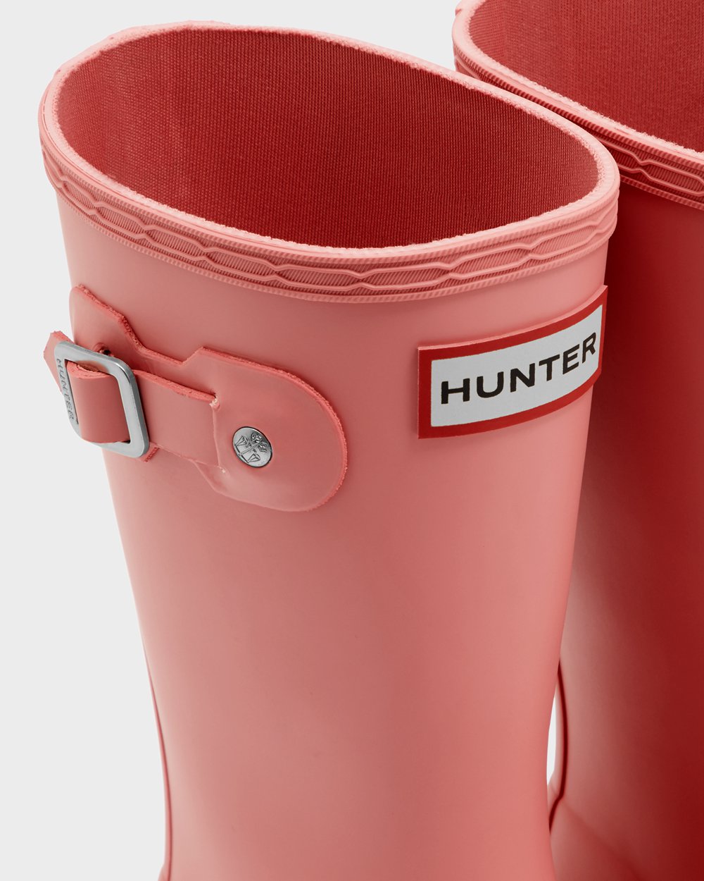 Regenlaarzen Kinderen - Hunter Original Big - Roze - 68FIHLRTB